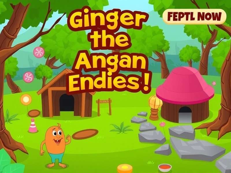 Ginger Whirl India Game Screenshot